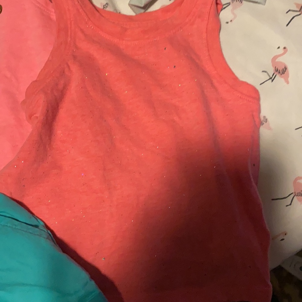 Cat & Jack Summer Clothes Set - 12 mos. - Picture 2 of 6